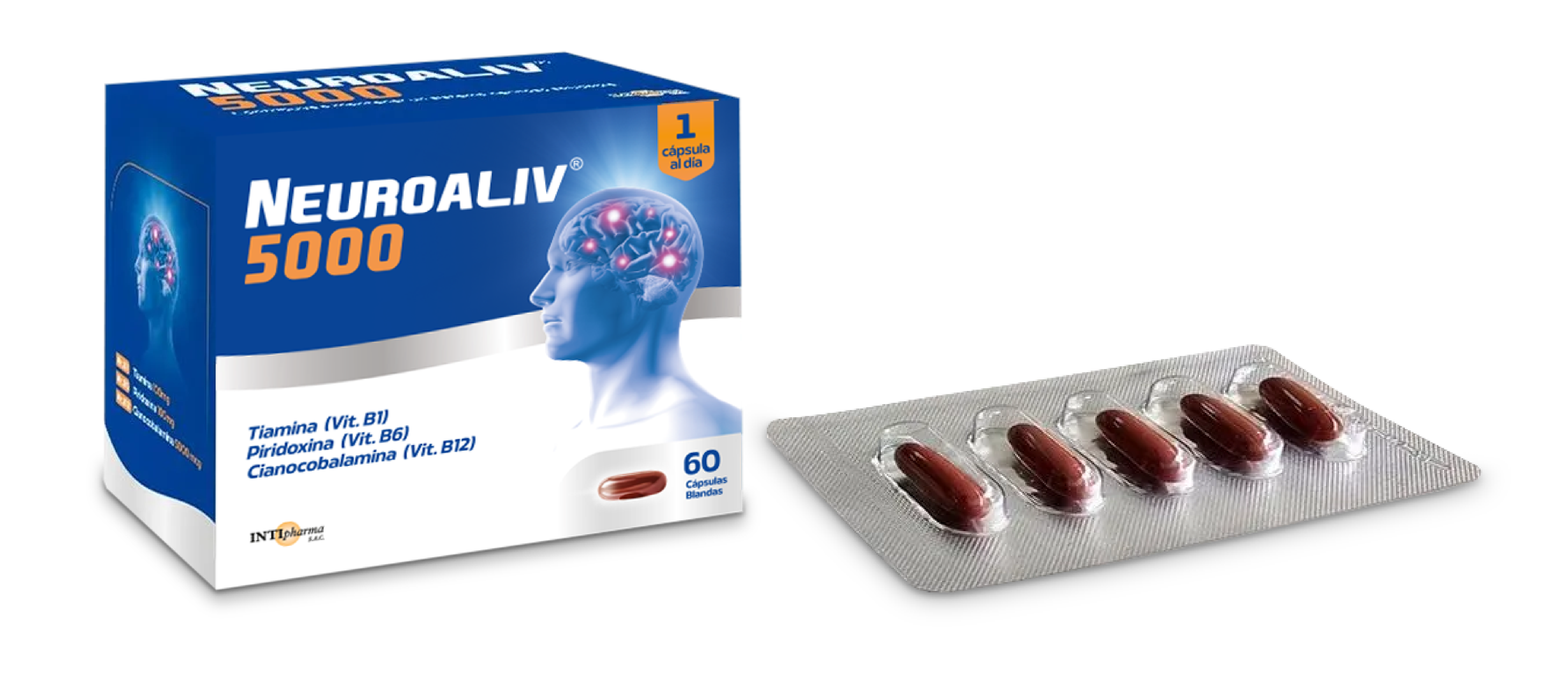 Caja y Blister de Neuroaliv